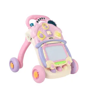 MULTIACTIVITY PUSH WALKER WITH WRITING PAD